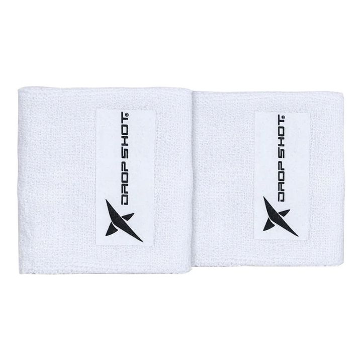 Drop Shot Wristband Short White